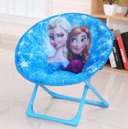 CHAISE RONDE PLIABLE POUR ENFANTS - REINE DES NEIGES